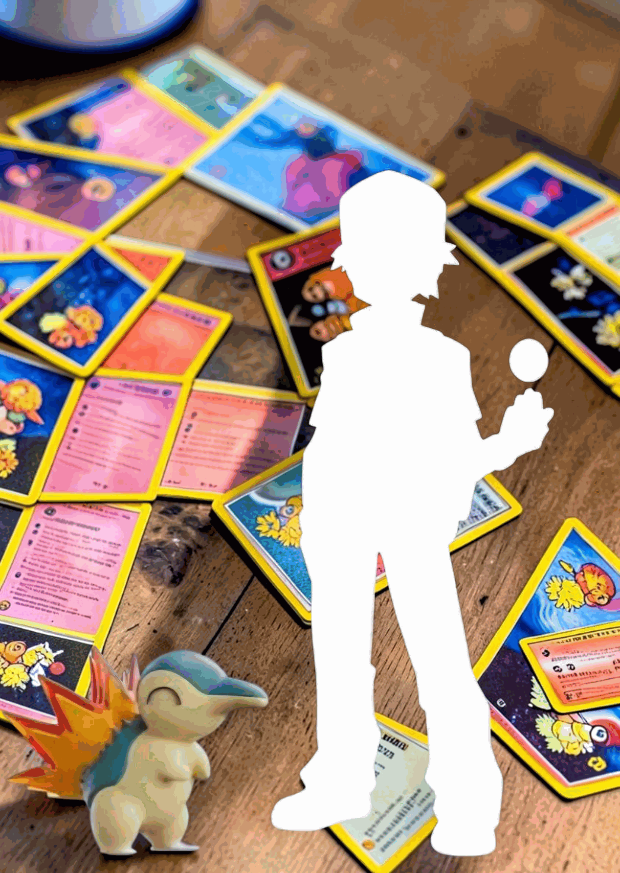 20-inch Cyndaquil statue bust collectible figure Pokémon model #0155