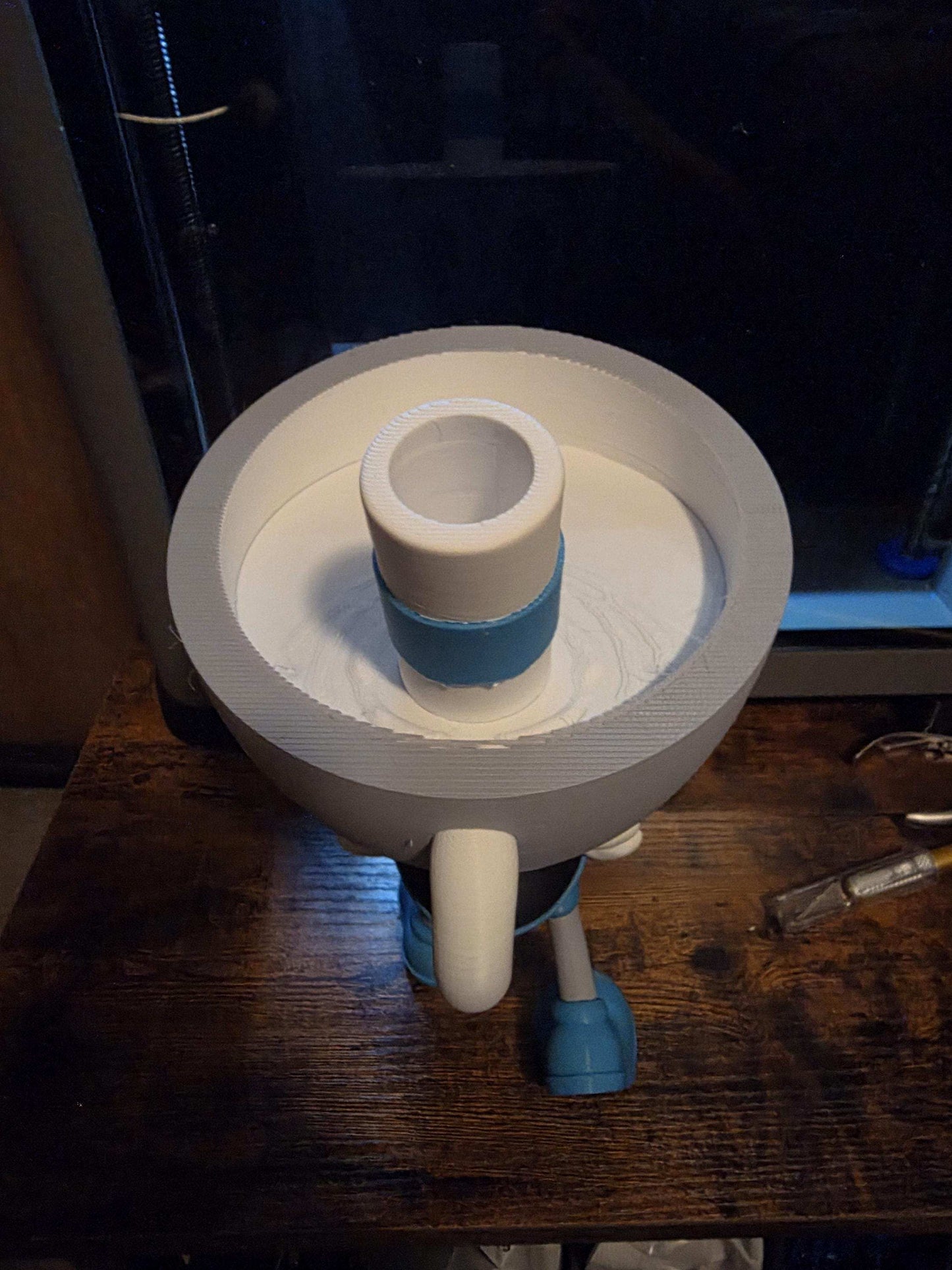 Large 10" Mugman video game bust statue figure made to order by 3dCurioPrints
