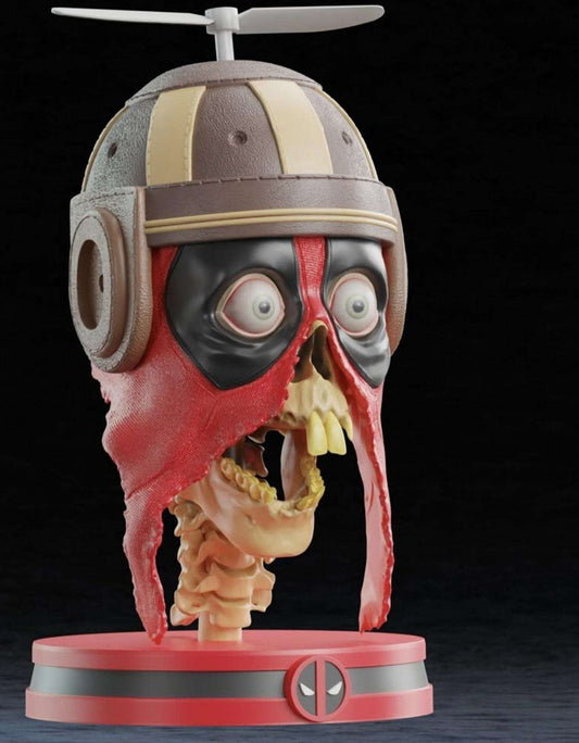 Large fullsize 1:1 1ft 2in headpool deadpool bust statue figure by 3dCurioPrints