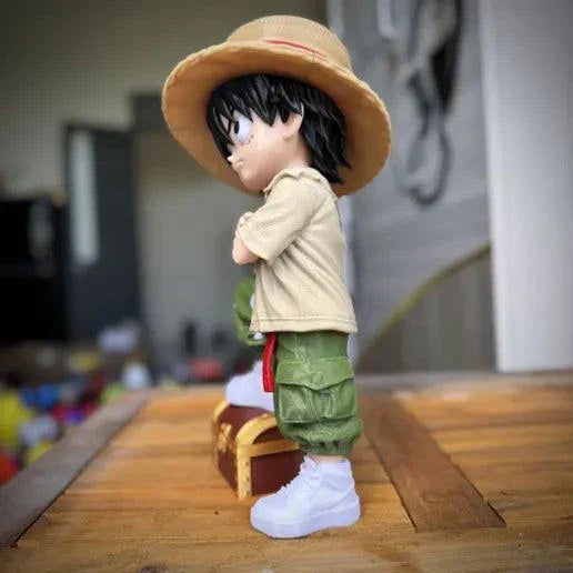 25-inch Urban Luffy One Piece figure with urban design and bold silhouette
