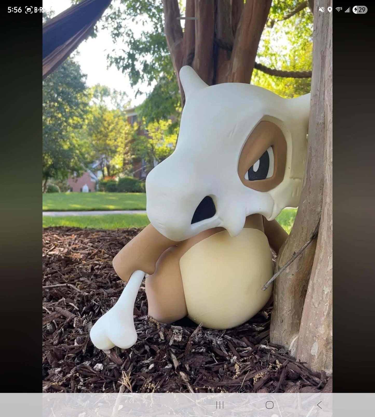 Full size Large 1ft 3in rare 1:1 #0104 Pokemon Cubone made to order by 3dCurioPrints