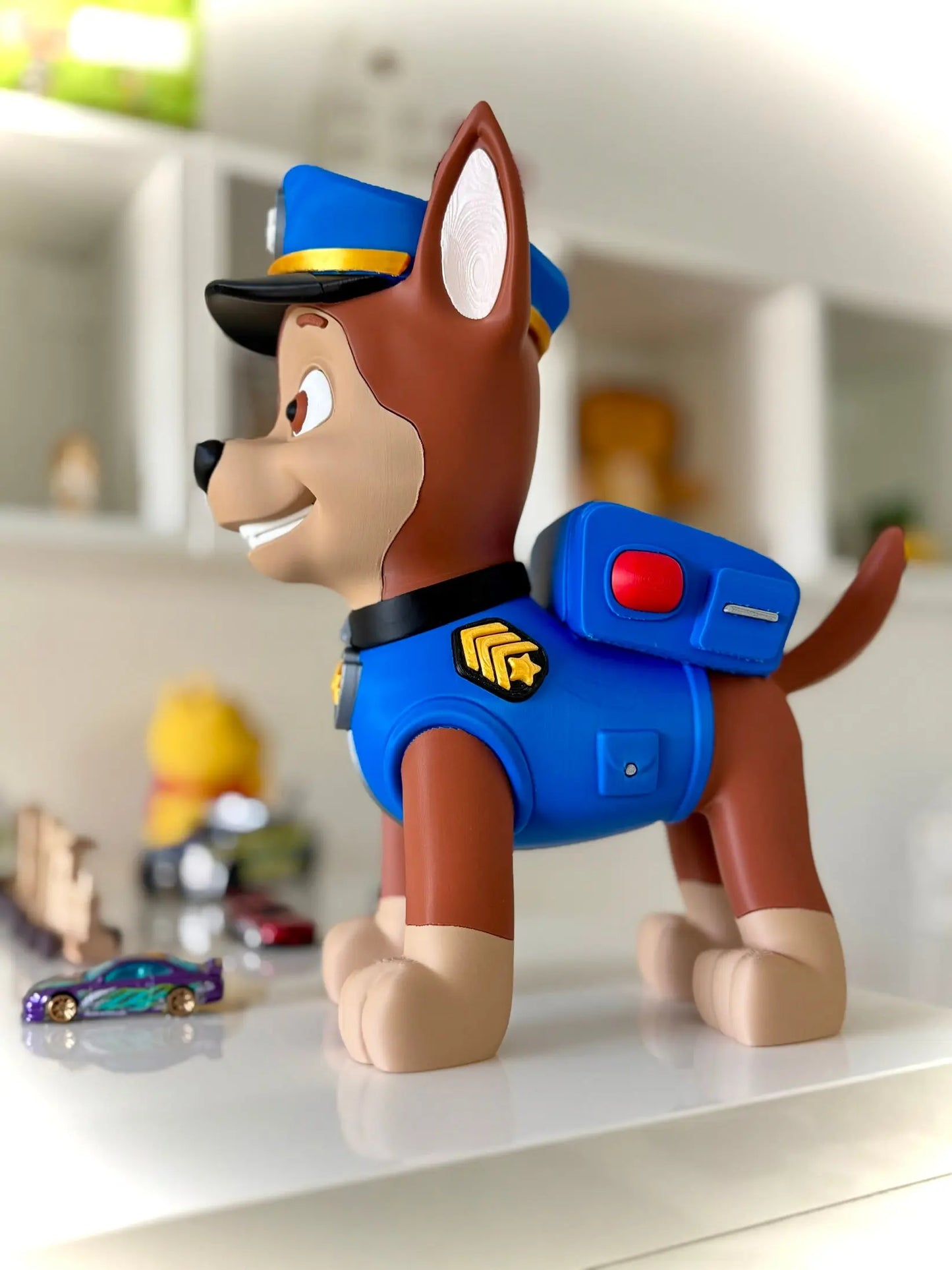 20" 1ft 8in Chase Paw Patrol bust statue by 3dCurioPrints