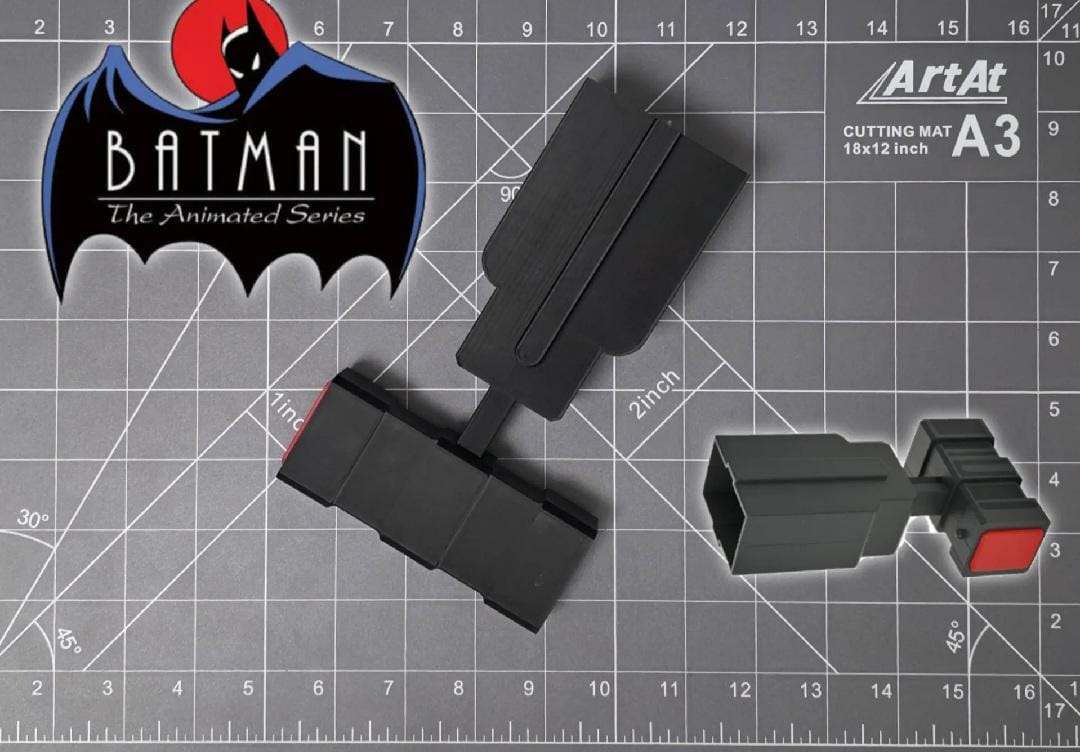 Batman cosplay the animated series grapnel gun fidget cosplay toy by 3dCurioPrints