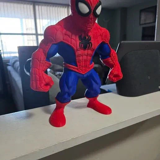15-inch Spiderman statue figure standing 1 ft 3 in tall for Marvel collection display