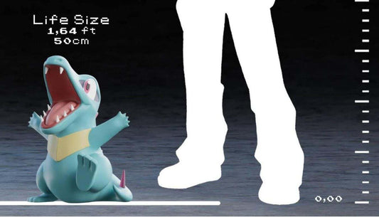 Large 1ft 6in pokemon #0158 totodile full size life size made to order by 3dCurioPrints