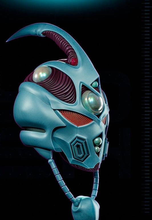 Bio-Booster blue Armored Guyver helmet cosplay fit for heads up to 24 inches