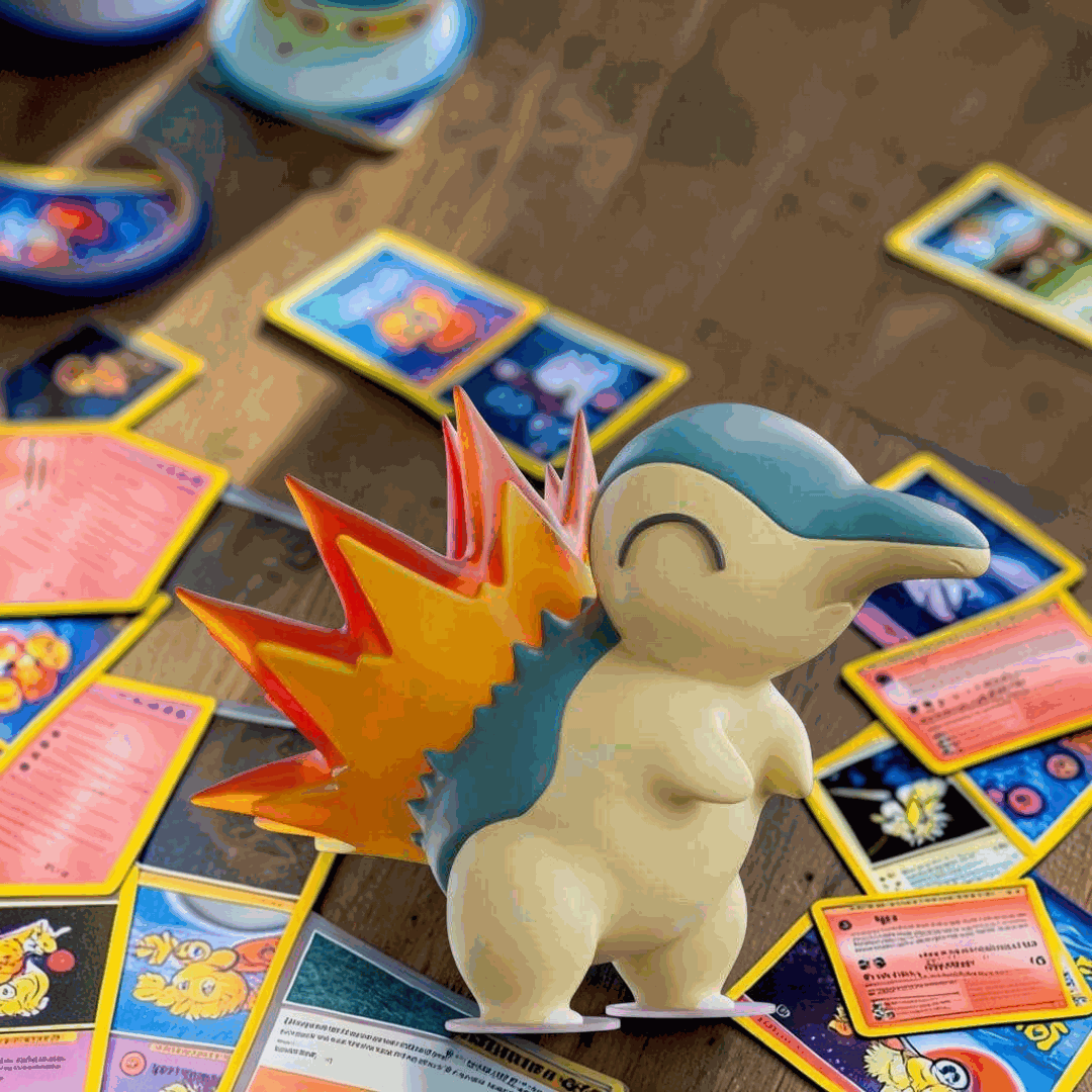 20 inch 1ft 8in Cyndaquil statue bust collectible figure