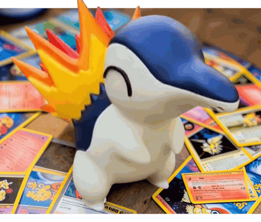 20-inch 1ft 8in Cyndaquil #0155 statue bust collectible figure