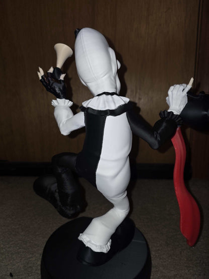 Large bust 1:1 Terrifier art the clown (14.5×12) statue figure made to order 2-3 weeks by 3dCurioPrints