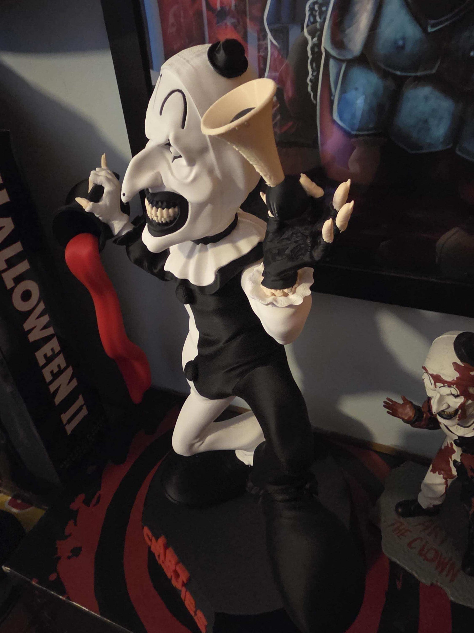 Large bust 1:1 Terrifier art the clown (14.5×12) statue figure made to order 2-3 weeks by 3dCurioPrints