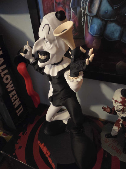 Large bust 1:1 Terrifier art the clown (14.5×12) statue figure made to order 2-3 weeks by 3dCurioPrints