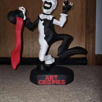Large bust 1:1 Terrifier art the clown (14.5×12) statue figure made to order 2-3 weeks by 3dCurioPrints