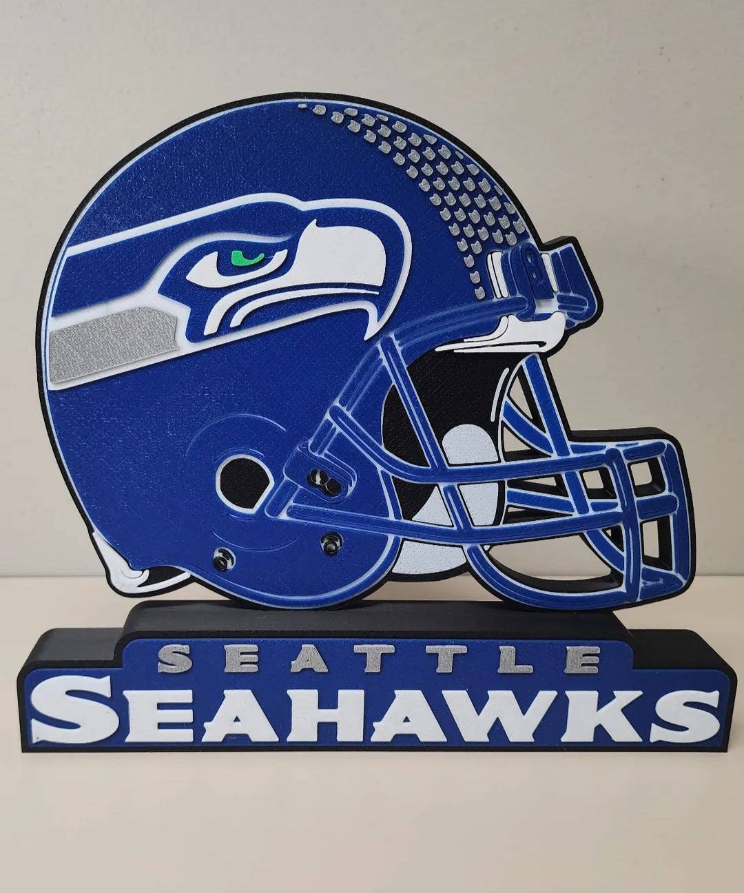 10" YOU PICK 30+ TEAMS nfl wall desk art by 3dCurioPrints