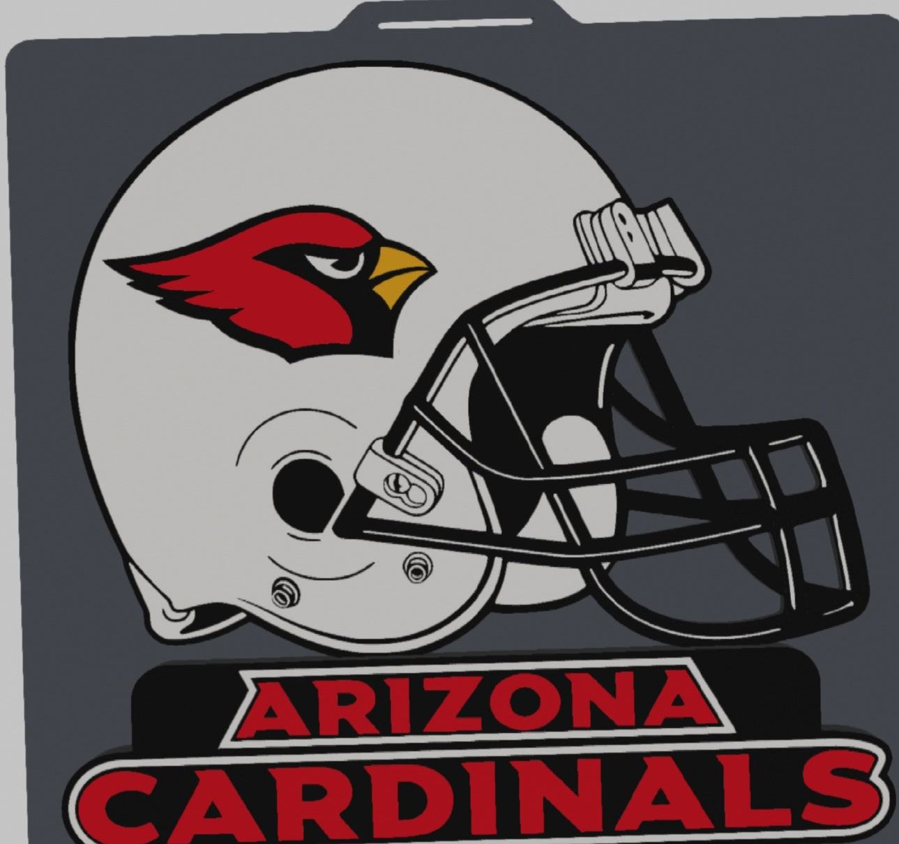 10" YOU PICK 30+ TEAMS nfl wall desk art by 3dCurioPrints