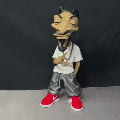 Snoop Dogg Inspired Jeans And Black Shoes Costume Set Available In 16 Inch And 26 Inch Sizes For Cosplay