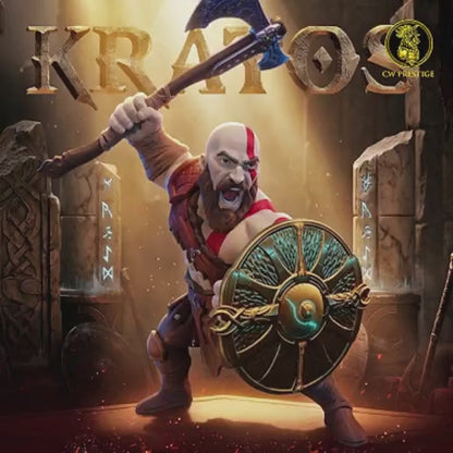 29" 2ft 5in God Of War Kratos V2 Axe And Cape Glued On Your End