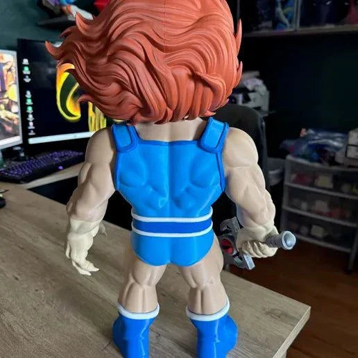 23 inch Thundercats Lion-O bust statue with sword separate for assembly