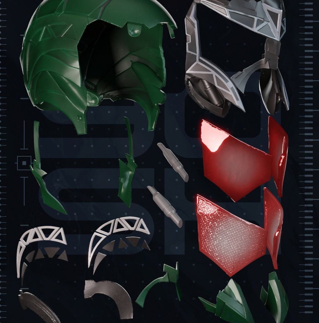 Scorpion helmet by SM4 designed to fit heads up to 24 inches in circumference
