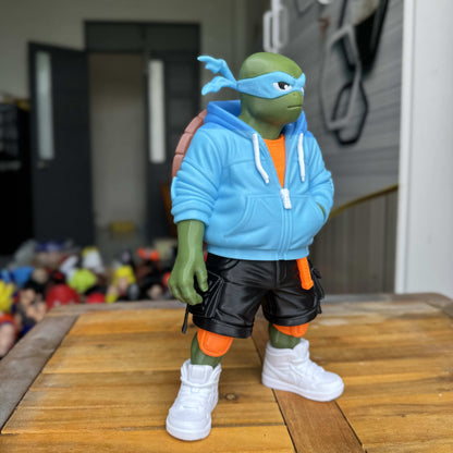 20-inch Leonardo TMNT figure statue standing 1 foot 8 inches tall