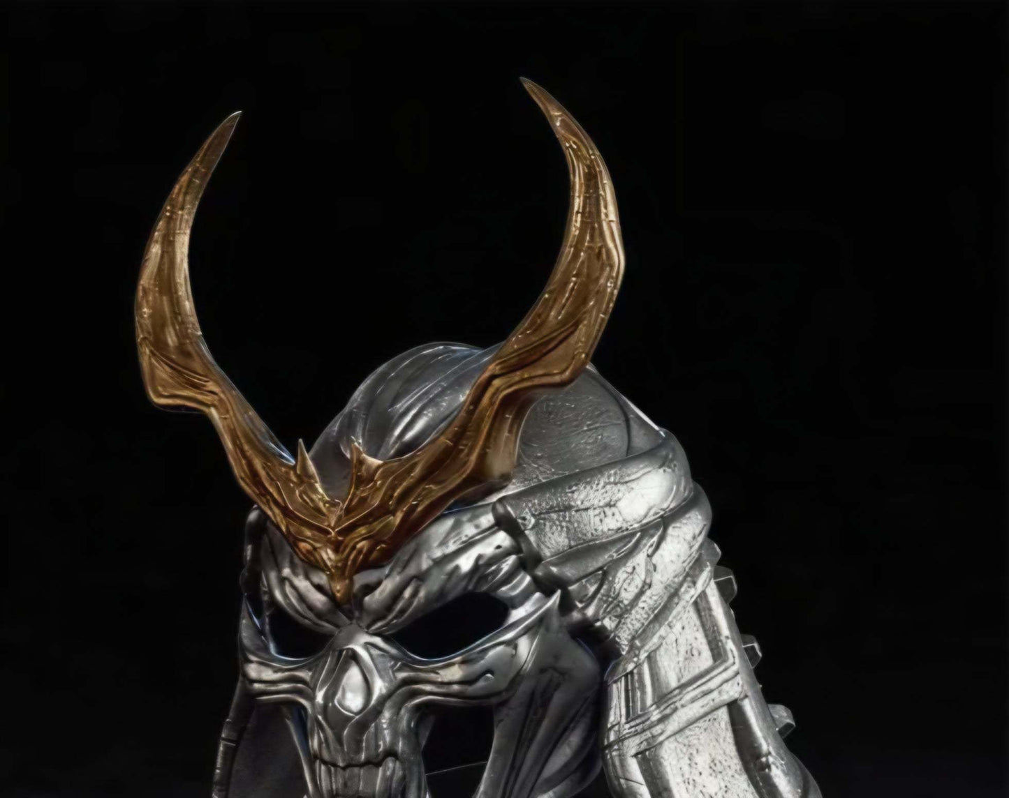 Shao Khan Mortal Kombat helmet mask one size fits standard heads cosplay display
