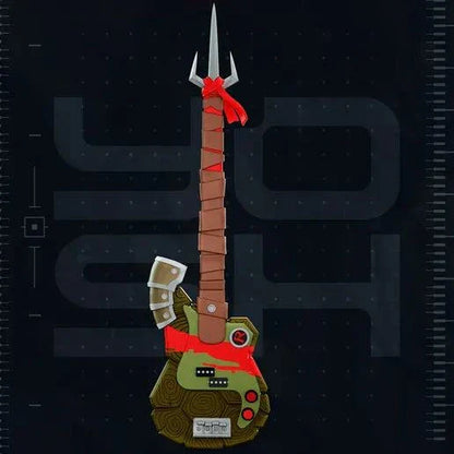 TMNT Raphael bass guitar for Ralph cosplay made to order