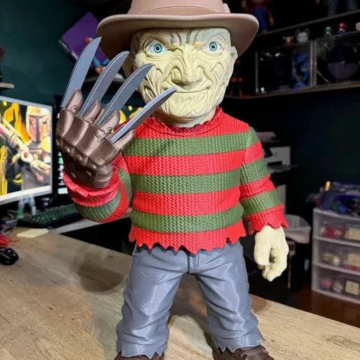 27-inch Freddy Krueger display piece towering horror decoration Nightmare on Elm Street