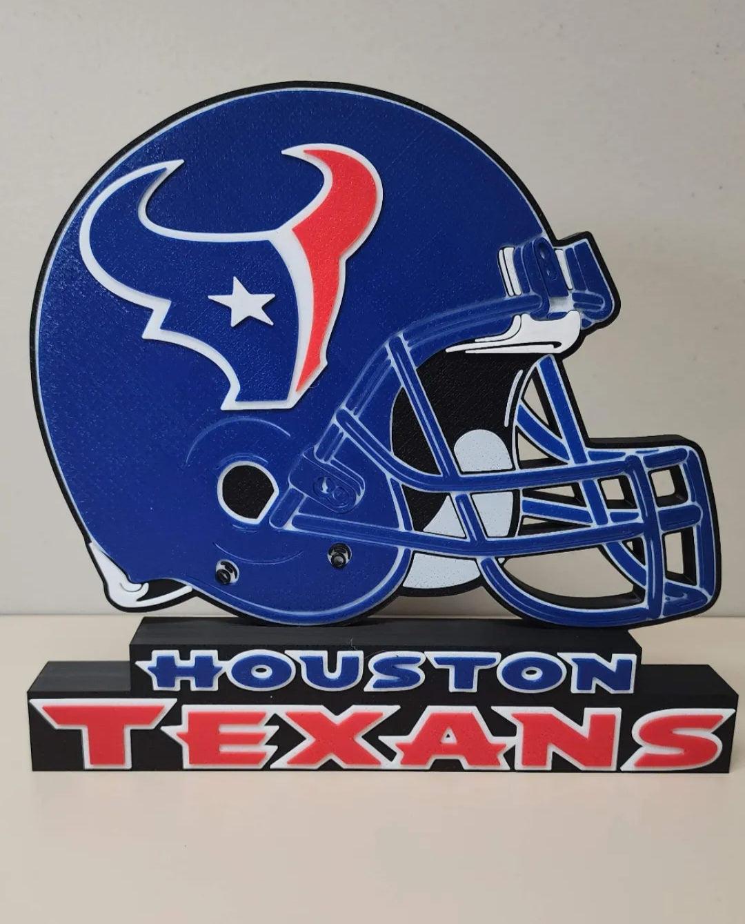 10" YOU PICK 30+ TEAMS nfl wall desk art by 3dCurioPrints
