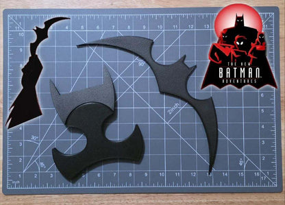 Batman cosplay animated series batarang/grapnel boomerang by 3dCurioPrints