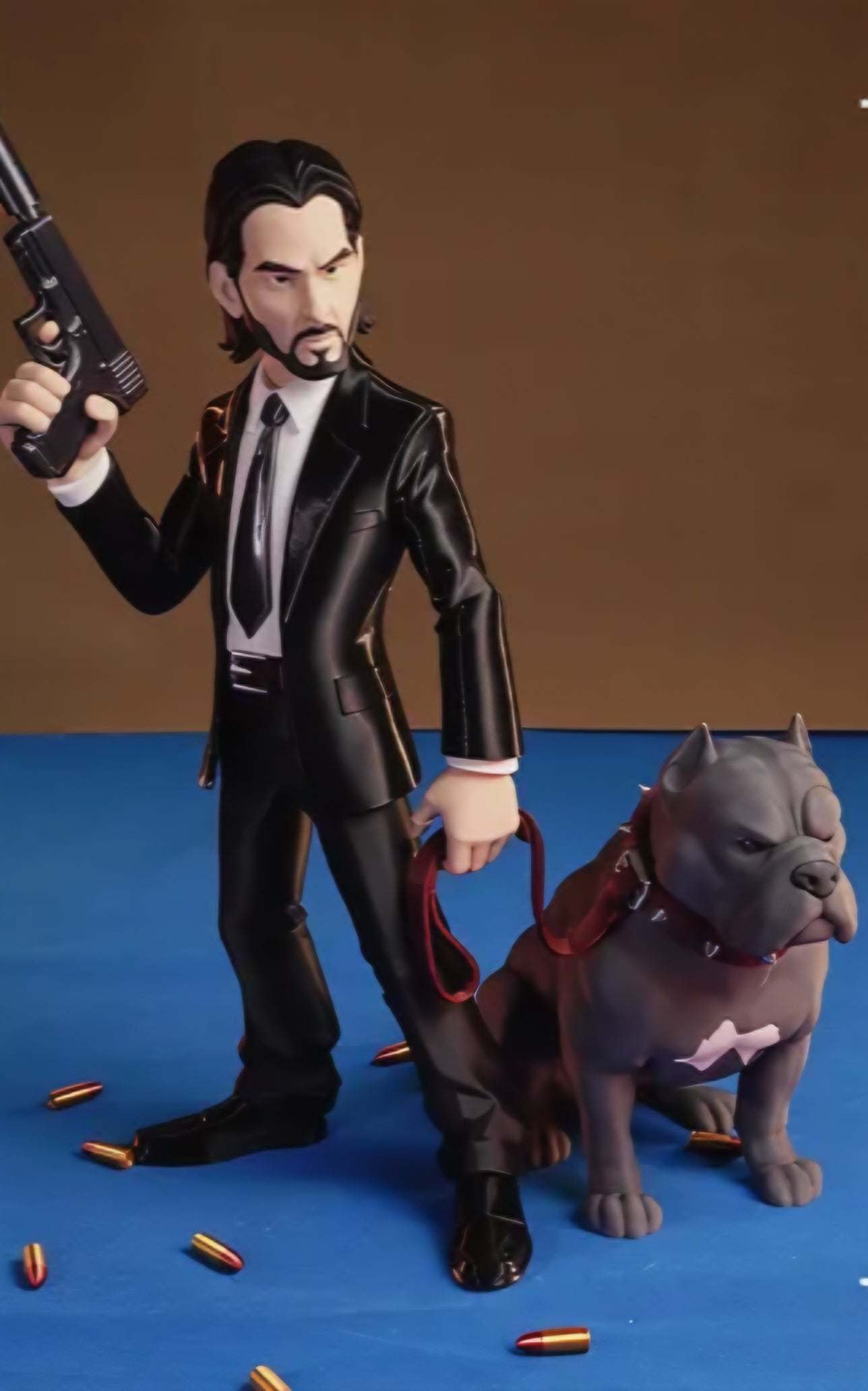 21" 1ft 9in John Wick and dog massive by 3dCurioPrints