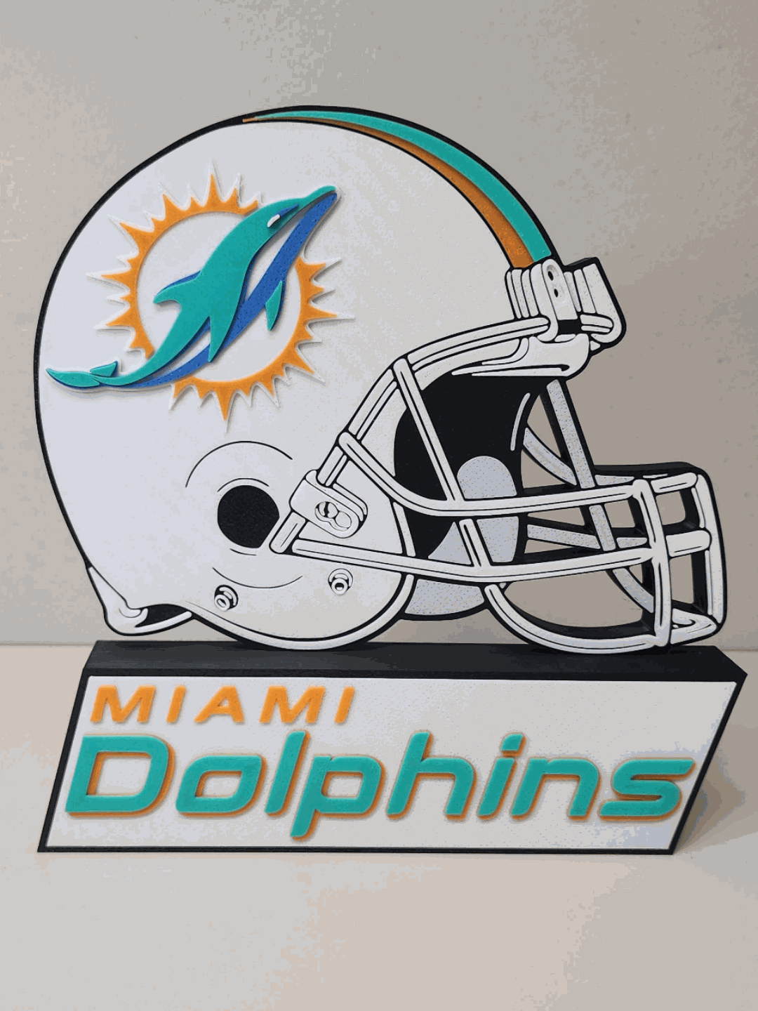 10" YOU PICK 30+ TEAMS nfl wall desk art by 3dCurioPrints