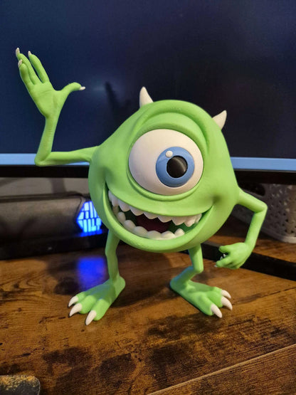 17" 1ft 5in Monsters Inc. Mike Wasowski by 3dCurioPrints