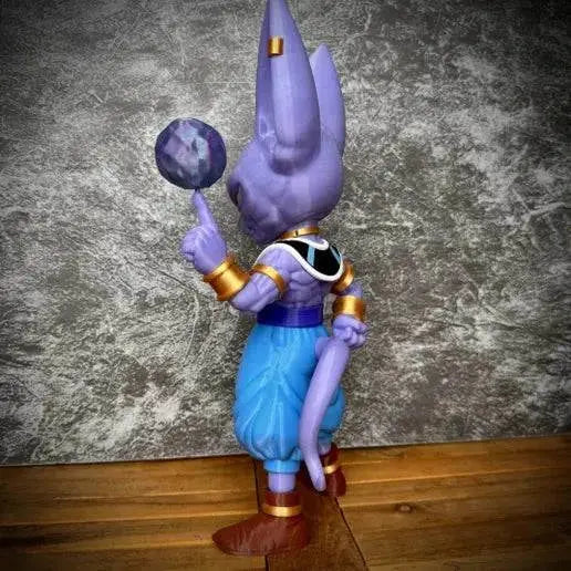 23" 1ft 11in Beerus Dragonball Z bust by 3dCurioPrints