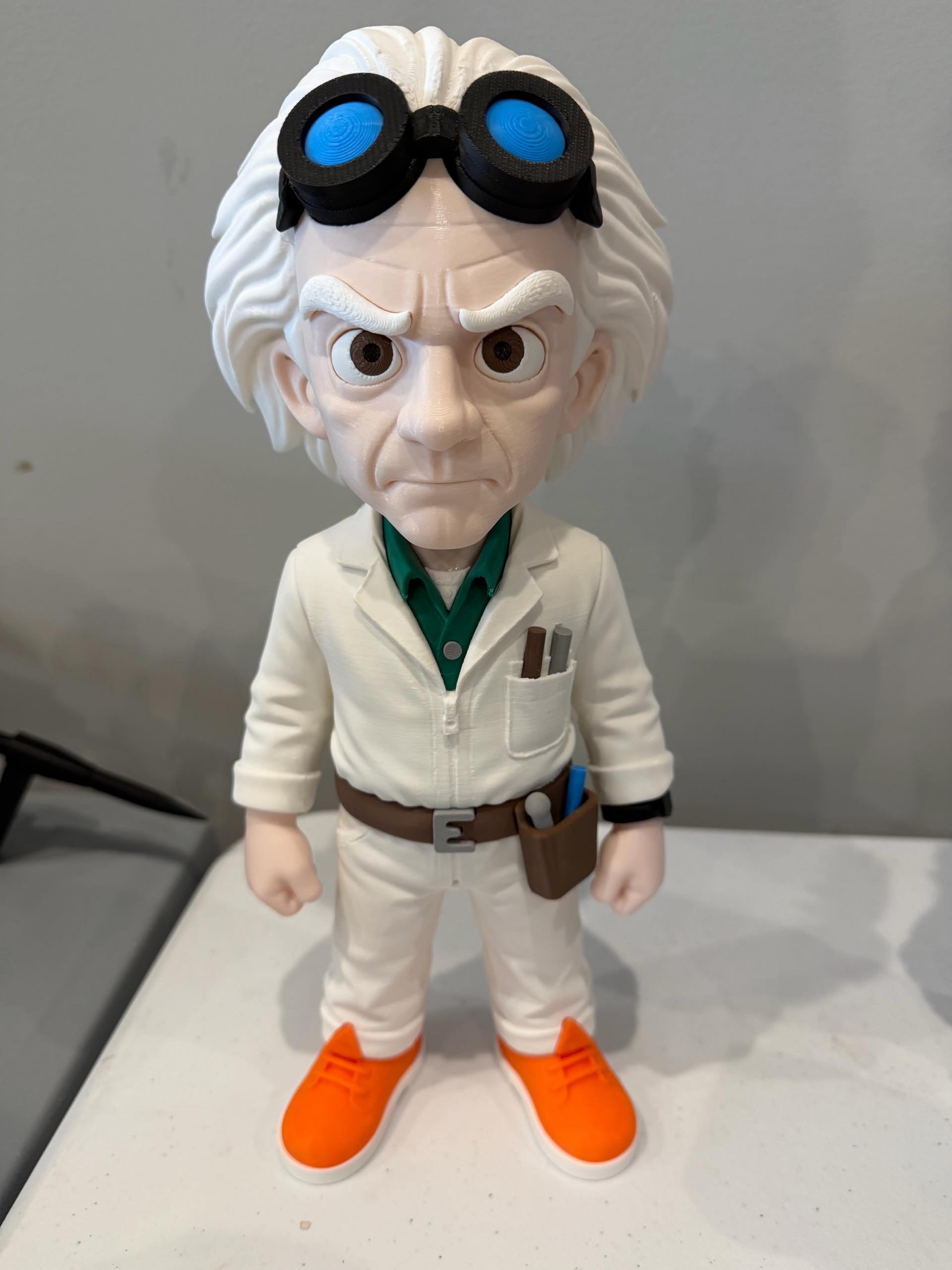 1ft doc from Back from the future by 3dCurioPrints