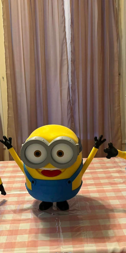 Bill from Despicable Me Minion figure approximately 15 inches tall on display