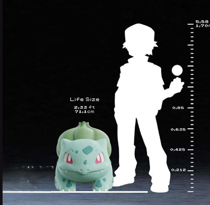 Full size bulbasaur pokemon 2ft 3 in made to order #0001 by 3dCurioPrints