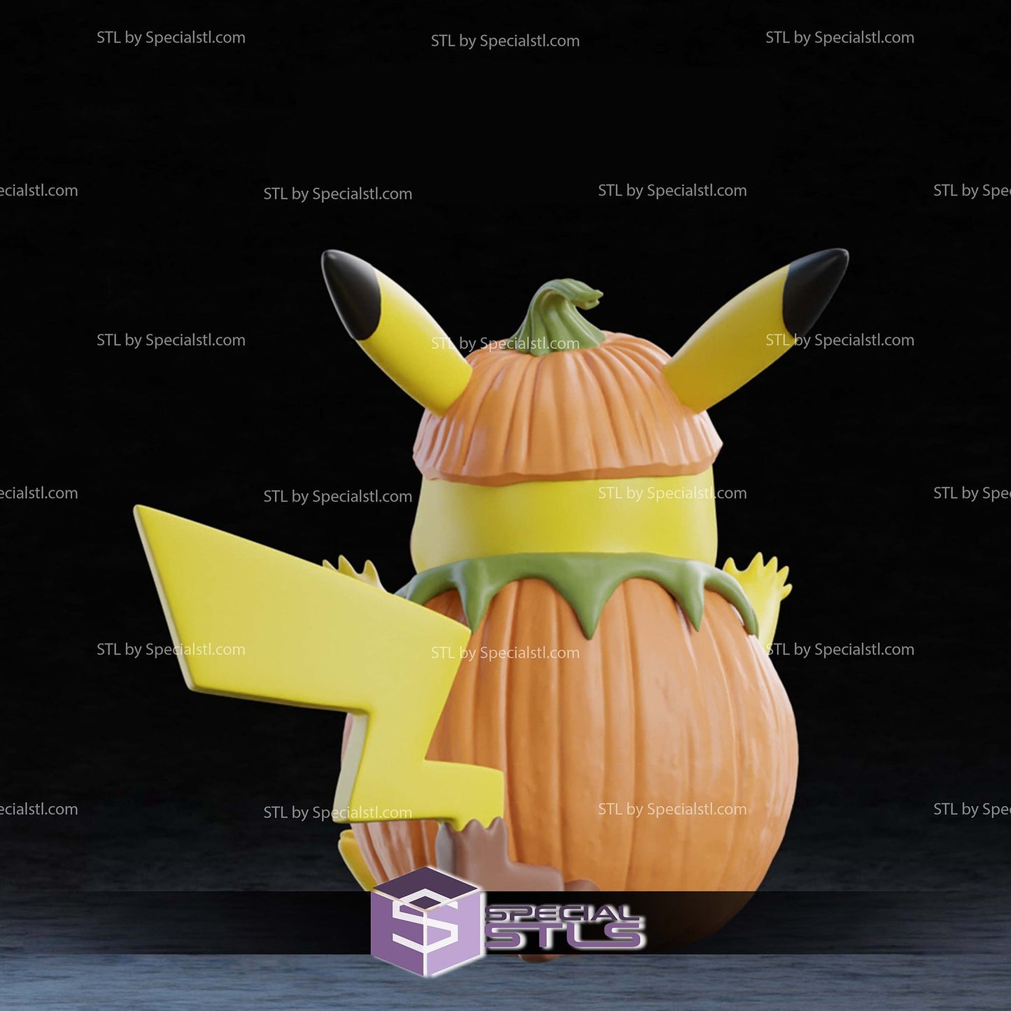 Life size 1ft 4in Pikachu Pumpkin by 3dCurioPrints
