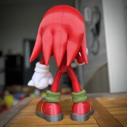 19 inch Knuckles bust statue from Sonic the Hedgehog for display and collection