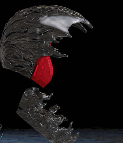 Spider-Man 2 mask set featuring Brand New Day Regular and Symbiote Venom versions fitting heads up to 24 inches