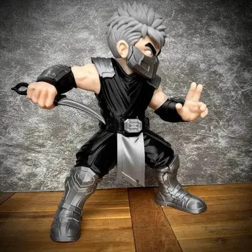 24" 2ft Smoke from Mortal Kombat figure bust by 3dCurioPrints