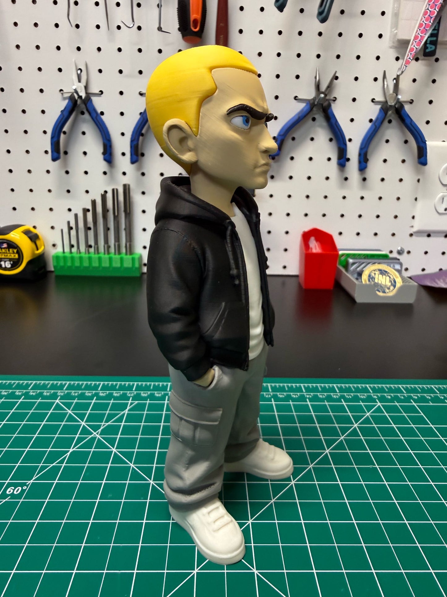 1ft Eminem rap god pick hair color by 3dCurioPrints
