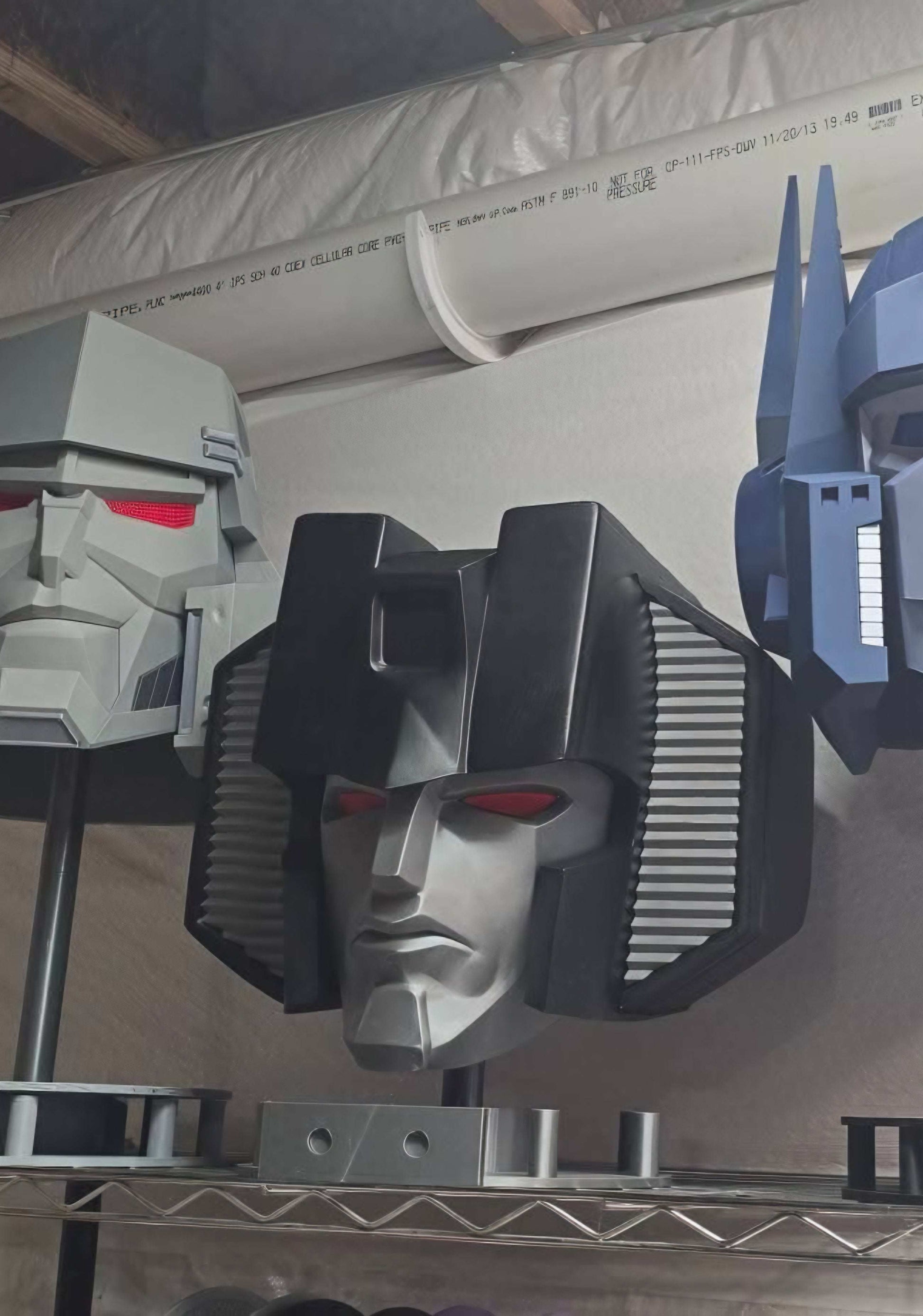 Starscream helmet mask cosplay accessory fitting heads up to 24 inches