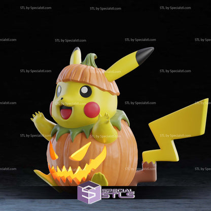 Life size 1ft 4in Pikachu Pumpkin by 3dCurioPrints