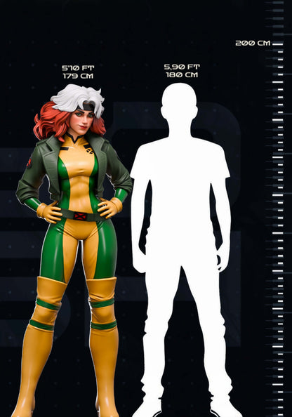 Life sized rogue 5 ft 11in full si by 3dCurioPrints