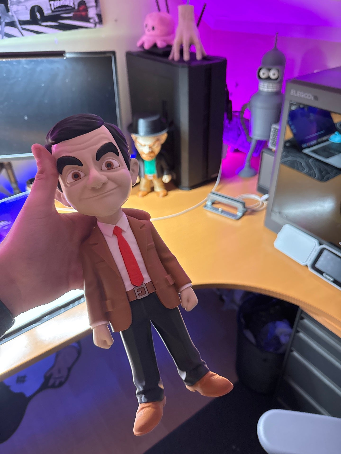 1ft Mr. BEAN with mole no teddy by 3dCurioPrints