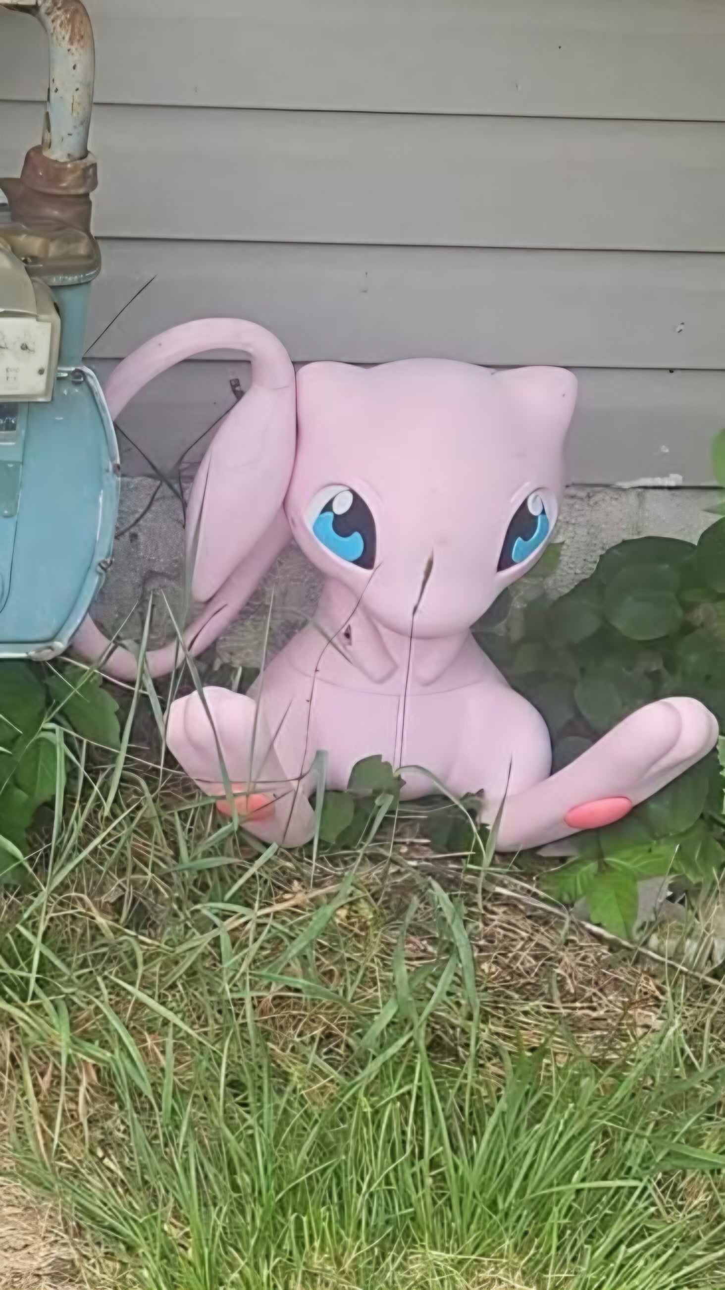 Life size full size 1ft Mew bust statue collectible Pokemon display