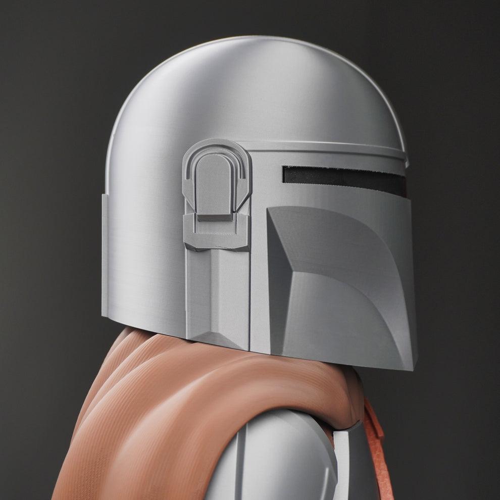 Large life-size Boba Fett 33" and Yoda 17" full-size bust figures bundle made to order