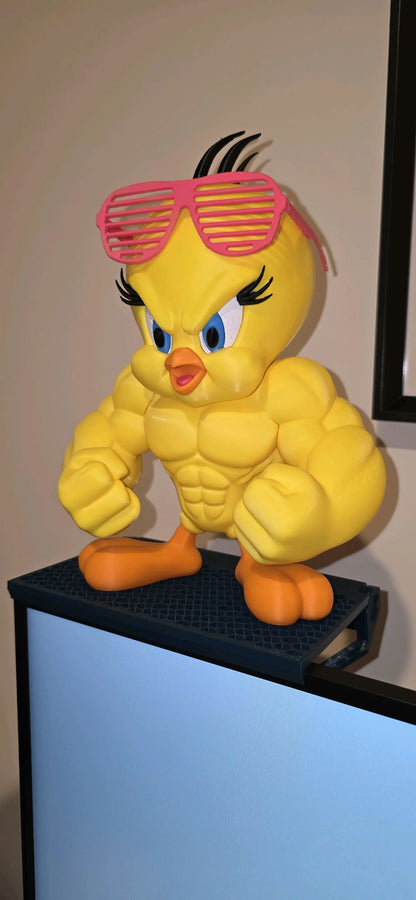 18 Inch Looney Tunes Tweety Collector Figurine With Glasses by 3dCurioPrints
