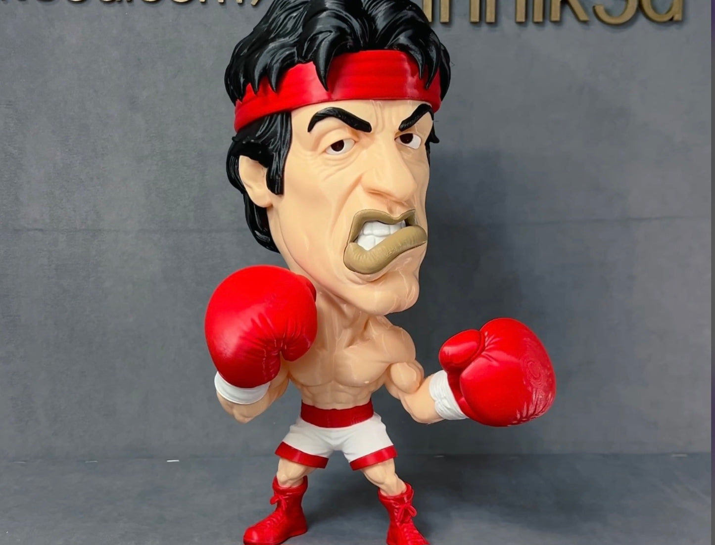 19" 1ft 7in Rocky Balboa from Rocky by 3dCurioPrints