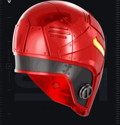 Immortal Red Hood helmet mask cosplay fitting up to 24 inch head