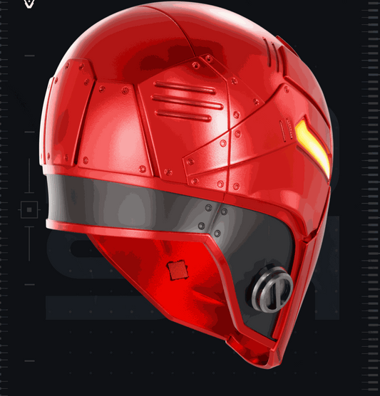Immortal Red Hood helmet mask cosplay fitting up to 24 inch head